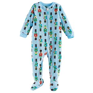 Baby Jammies For Your Families Nutcracker Microfleece Footed Pajamas