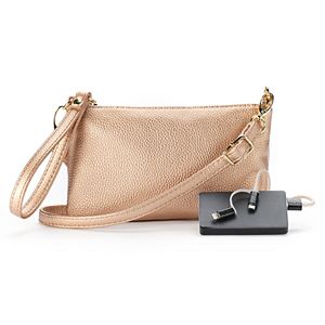 Phone Charging Crossbody Bag