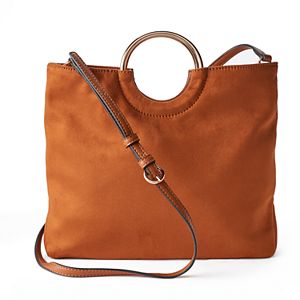 LC Lauren Conrad Ring Convertible Crossbody Bag