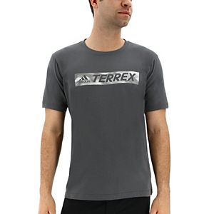 Men's adidas Outdoor climaliteTerrex Logo Performance Tee