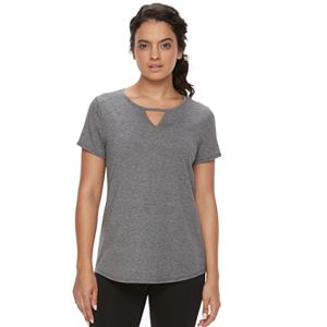 Women's Tek Gear® Knotch Neck Performance Tee