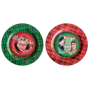 A Christmas Story 2-pack Melamine Plates by ICUP