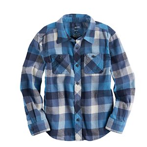 Boys 4-7x SONOMA Goods for Life™ Plaid Button-Down Shirt