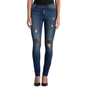 Women's Rock & Republic® Berlin Ripped Mesh Skinny Jeans