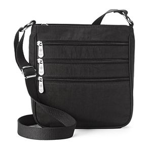 Mondo Triple Zip Crossbody Bag