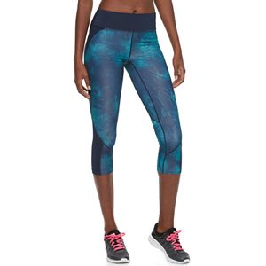 Women's Tek Gear® Performance Blocked Capri Leggings