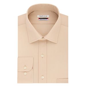 Big & Tall Van Heusen Flex Collar Regular Tall Pincord Dress Shirt