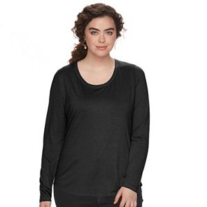 Juniors' Plus Size Mudd® Scoopneck Tee