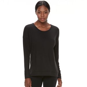 Women's Tek Gear® Crisscross-Back Long Sleeve Tee