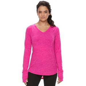 Women's Tek Gear® Printed Long Sleeve Tee