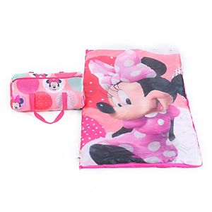 Disney's Minnie Mouse Sleeping Bag & Duffel Set