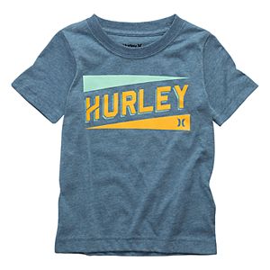 Toddler Boy Hurley Stadium Lines Logo Graphic Tee