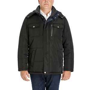 Men's London Fog Towne by London Fog Quilted Hooded Parka