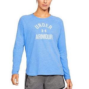 Women's Under Armour Tri-Blend Long Sleeve Graphic Tee