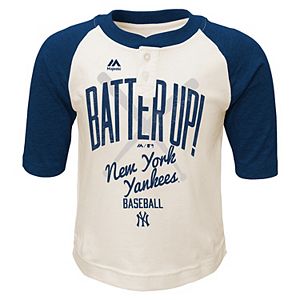 Toddler Boy Majestic New York Yankees Batter Up Tee