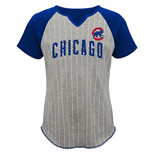 Girls 7-16 Majestic Chicago Cubs From the Stretch Tee