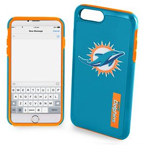 Forever Collectibles Miami Dolphins iPhone 6/6 Plus Dual Hybrid Cell Phone Case
