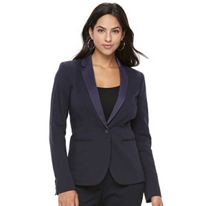 Women's Apt. 9® Torie Satin Collar Blazer