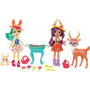 Enchantimals Garden Magic Bree Bunny Doll & Danessa Deer Doll Set