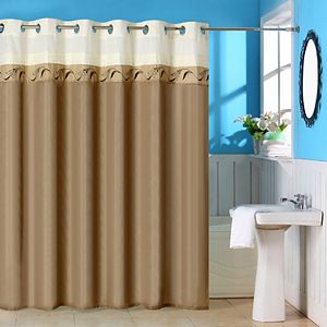 Portsmouth Home Abilene Embroidered Shower Curtain