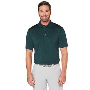 Men's Grand Slam Regular-Fit Motionflow 360 Heathered Performance Golf Polo