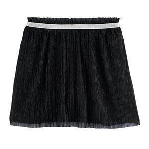 Girls 4-12 SONOMA Goods for Life™ Crinkled Metallic Skort