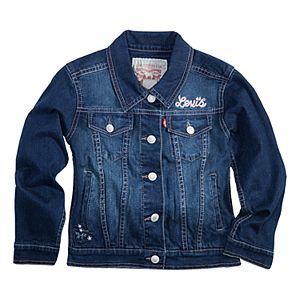 Toddler Girls Levi's® Distressed Denim Jacket