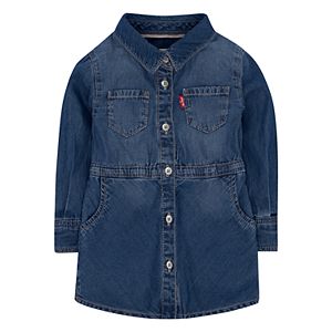 Toddler Girls Levi's® Acid Wash Lightweight Denim Dress