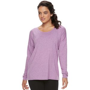 Women's Tek Gear® Draped Open Back Performance Top