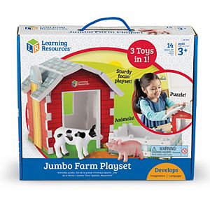 Learning Resources Jumbo Farm Playset