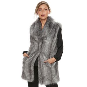 Women's Jennifer Lopez Faux-Fur Vest