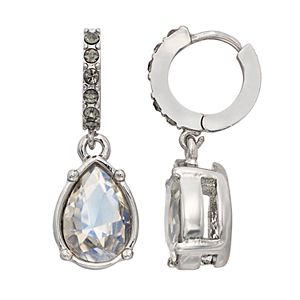 Simply Vera Vera Wang Nickel Free Hoop Teardrop Earrings