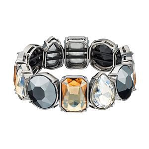 Simply Vera Vera Wang Geometric Stone Stretch Bracelet