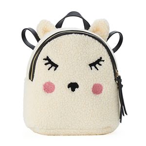 T-Shirt & Jeans Fuzzy Lamb Mini Backpack