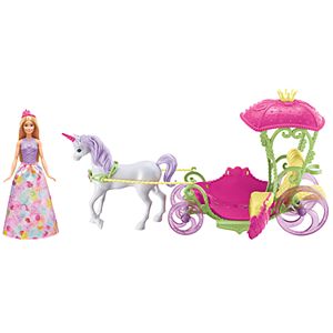 Barbie® Dreamtopia Sweetville Carriage, Barbie Doll & Unicorn Set