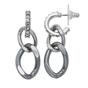 Simply Vera Vera Wang Chain Link Nickel Free Drop Earrings