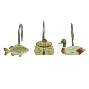 Bacova Live Love Lake Shower Curtain Hooks
