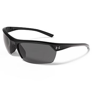 Men's Under Armour Zone 2.0 Storm Polarized Semirimless Wrap Sunglasses