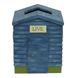 Bacova Live Love Lake Tissue Box Cover