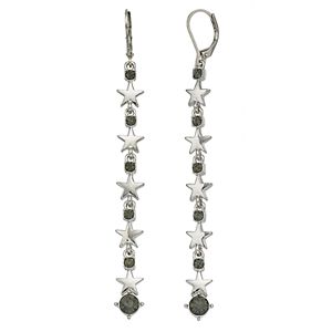 Simply Vera Vera Wang Nickel Free Star Linear Drop Earrings