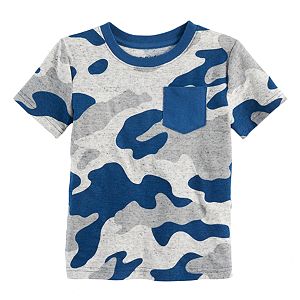 Baby Boy Jumping Beans® Camouflaged Pocket Tee