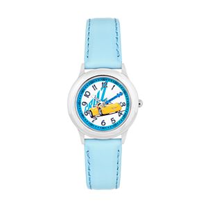 Disney / Pixar Cars 3 Cruz Ramirez Kids' Leather Time Teacher Watch