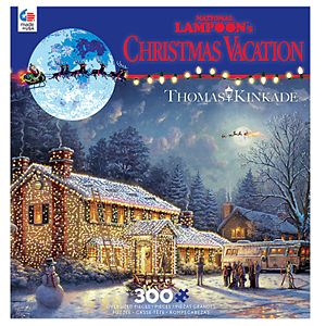 Ceaco National Lampoon's Christmas Vacation Thomas Kinkade 300-piece Puzzle