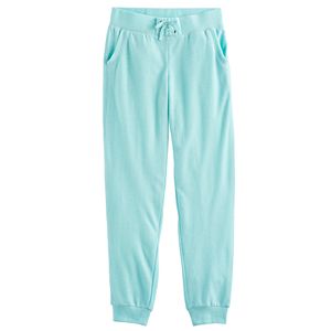 Girls 7-16 SO® Cozy Lace-Up Jogger Pants