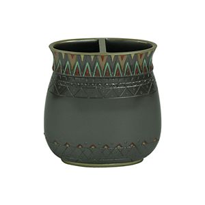 Bacova Sierra Zigzag Toothbrush Holder