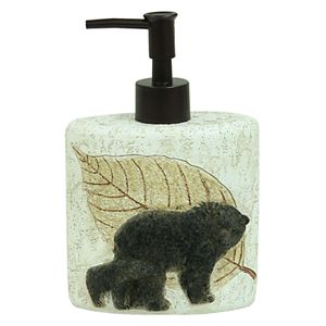 Bacova Tetons Bear Soap Pump