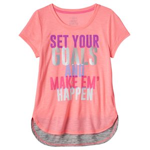 Plus Size SO® Blocked Droptail Dolman Tee