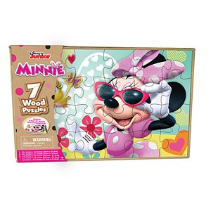 Disney's Minnie Mouse 7-pk Wood Puzzle by Cardinal Games