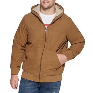 Big & Tall Levi's® Sherpa-Lined Workwear Bomber Jacket