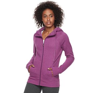 Women's Tek Gear® Ribbed Side Zip-Up Hoodie